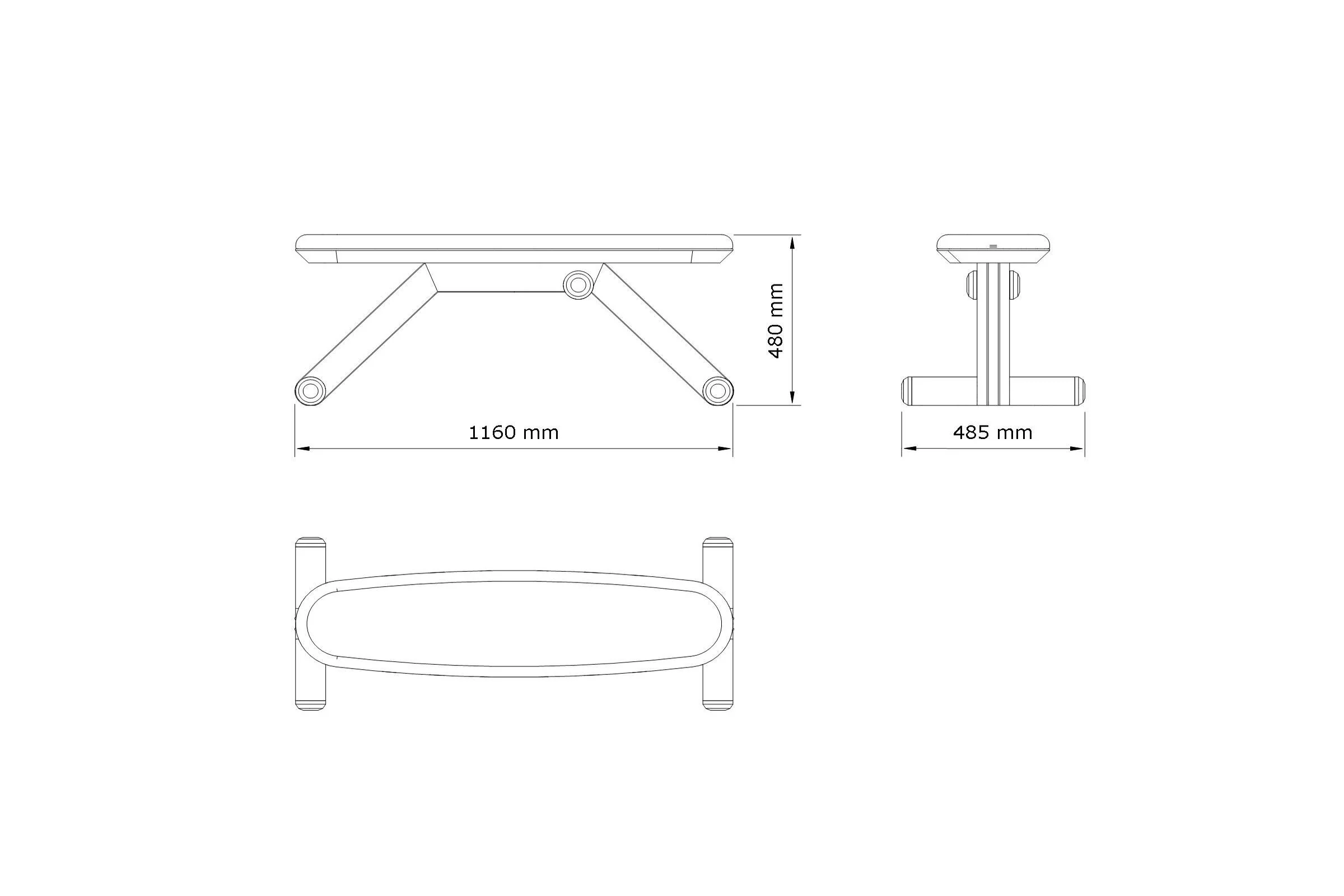 BANKA™ BASIC Gym Weight Bench - Image 5